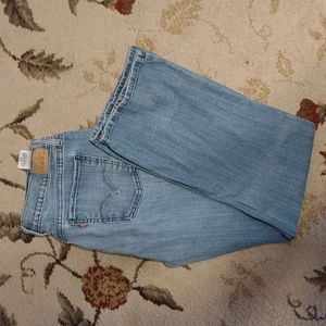 Levi's vintage (90s) Red Tag 515 bootcut jeans, 14M, light wash. Good condition.